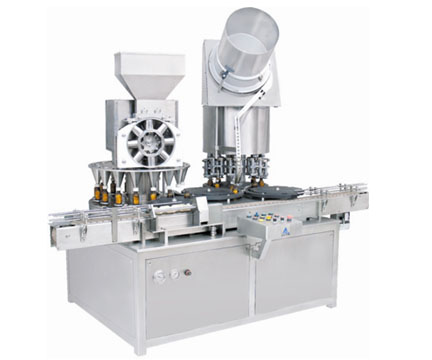 Monoblock -Rotary Dry Syrup Powder Filling & Sealing Machine