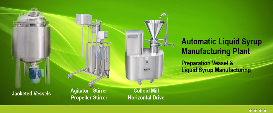 Liquid Syrup Manufacturing Plant